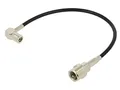 Produktbild: 7581102 Cable FME plug,SMB socket black angled,straight 0.2m MTA