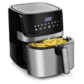 Produktbild: Lehmann Pure Heißluftfritteuse 6,5 L 1700 W, 8 Programme, Touchdisplay