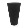 Produktbild: XXL Pflanzsäule anthrazit - 70x40 cm - Kunststoff Blumen Topf Pflanz Kübel groß