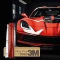 Produktbild: 3M Wrap Film Series 2080 Car Wrapping Folie 30x152cm G363 Gloss Dragon Fire Red