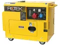 Produktbild: Rotek Diesel Stromerzeuger GD4SS-3-6000-5EBZ (5,5 kVA / 400V 50Hz 3-phasig)