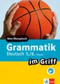 Produktbild: Klett Grammatik im Griff Deutsch 5./6. Klasse: Mein Übungsbuch für Gymnasiu