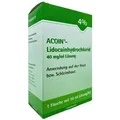 Produktbild: Acoin Lidocainhydrochlorid 40 mg/ml Lösung