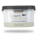 Produktbild: SEEBAUER diy Pastellfarbe PASTELLA Grün 2,5L (Pastel Pistachio) Edelmatte Wandfarbe Hellgrün - Innenfarbe sehr hohe Deckkraft - Matt, Abwaschbar und Tropffrei