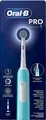 Produktbild: Oral-B PRO Series 1 - Erwachsener - Rotierende-vibrierende Zahnbürste - Tägliche Pflege - Sensibel - für weiße Zähne - 20000 Bewegungen pro Minute - Blau - 8800 Bewegungen pro Minute (Pro1 Caribbean Blue)
