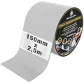 Produktbild: Hanse Syntec Systems Klebeband Dach Reparaturband MicroSealant® wasserdichtes Dichtband Butylband, selbstklebend, wasserdicht, UV-Sicher, witterungsbeständig grau 15 cm x 250 cm