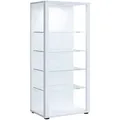 Produktbild: Mid.you Vitrine, Weiß, Glas, 4 Fächer, 51.8x114.5x34.8 cm, stehend, Wohnzimmer, Wohnwände, Vitrinenschränke