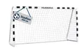 Produktbild: Hudora Fussballtor Stadion (hochwertig, robust, einfacher Aufbau) weiss - 300x160x90cm