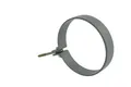 Produktbild: Marley Fallrohrschelle NW 75 mm, mit Ringschraube (2 Stück), grau  Rohrschelle