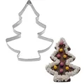Produktbild: Westmark Lebkuchen-Ausstechform Tannenbaum, Groß, Inklusive Rezept, Länge: ca. 12 cm, Rostfreier Edelstahl, Tannenbaum, Silber, 35162291