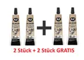 Produktbild: 2+ 2 Gratis Silikon schwarz 21g+350° Dichtmasse Hochtemperatur Silikondichtmasse