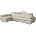 Produktbild: Mirjan24 Ecksofa, Creme, Textil, 6-Sitzer, Ottomane links,L-Form, 320x170 cm, Wohnzimmer, Sofas & Couches, Wohnlandschaften, Ecksofas