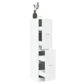 Produktbild: Apothekerschrank Weiß 30x41x144,5 Cm Spanplatte
