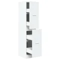 Produktbild: Apothekerschrank Weiß 30x41x144,5 Cm Spanplatte