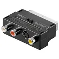 Produktbild: Wentronic AVK 196 Scartstecker mit IN/OUT Umschalter lo # 50123