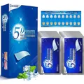 Produktbild: Zahnbleaching Streifen, Zahnaufhellung, Zähne weiß machen, sicher, effektiv, ...