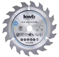 Produktbild: kwb Kreissägeblatt Span-Platten Kreissäge-Blatt, Holz-/Hartholz, 127 x 12.7 mm 581557