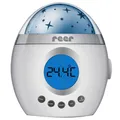 Produktbild: Einschlaflicht Licht Reer Baby Einschlafen Nachtlicht Sternenprojektor Musik Uhr