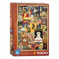 Produktbild: Eurographics Puzzle Alte Werbeposter, Werbung, 1000 Teile, 68 x 48 cm, 6000-0769