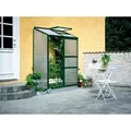 Produktbild: Halls Gewächshaus Altan 2 grün, 0,92 m² Fläche, 132 x 69 x 182 cm, Kunststoff