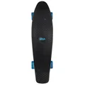 Produktbild: NoRules Skateboard ABEC 5 Fun schwarz - transparent blau