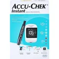 Produktbild: Roche Blutzuckermessgerät Accu-Chek Instant, inkl. Starterset, Hypo- und Hyperglykämie-Warnung, Diabetesüberwachung, intuitive Farbskala auf dem Display