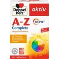 Produktbild: A-Z Langzeit Vitamine Depot (40 Tabletten)