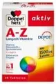 Produktbild: Doppelherz A-Z Complete DEPOT - 23 Vitamine, Mineralstoffe & Spurenelementen PLUS Lutein – 4er Pack (4 x 40 Retard-Tabletten)