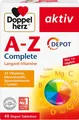 Produktbild: Doppelherz A-Z Complete 40 Depot-Tabletten Vitamine Mineralstoffe NEU