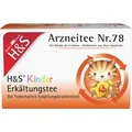 Produktbild: H&S Kinder Erkältungstee Filterbeutel 20X1.5 g
