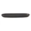 Produktbild: Maxwell & Williams Caviar Black Platte, Servierplatte, Premium-Keramik, 30x9 cm