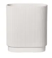 Produktbild: ASA SELECTION Dekovase Art Deco Vase weiss 20 cm (Vasen), Wohnaccessoires