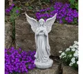 Produktbild: gartendekoparadies.de Gartenfigur Engel mit Flügel Grabengel, Steinfigur, H. 47 cm, 7 kg, Frostsicher
