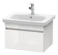 Produktbild: Duravit DuraStyle Waschtischunterschrank mit 1 Auszug 580 x 398 x 448 mm - Weiß Matt - DS638001818