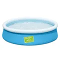 Produktbild: Bestway 5ft x 15in Kids Fast Set Paddling Pool, My First Swimming Pool, Blue