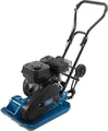 Produktbild: Scheppach Benzin Rüttelplatte HP1300S 6,5PS 3,8l inkl.Fahrvorrichtung/Gummimatte