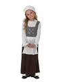Produktbild: Fancy Me Mädchen Poor Tudor Viktorianisch Historisch Büchertag Schule Kostüm Kleid Outfit - grau, grau, 13-14 Years