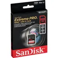 Produktbild: SanDisk Extreme Pro SDXC 256GB UHS-II C10 U3 V60 SD Karte