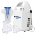 Produktbild: TECH-MED Medizinische Technik Kompressor Inhalator TM-NEB PRO Vernebler Medizinische Atemwegstherapie mit Masken-Set für Erwachsene und Kinder
