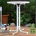 Produktbild: Stehtisch Tisch Partytisch klappbar Bistrotisch Klapptisch Bartisch Ø 80 cm weiß