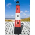 Produktbild: Jürgen Westerholt GmbH LED Solarleuchte LED Solar-Leuchtturm Außendekoration Garten Leuchtturm, LED fest integriert, Dämmerungssensor, freistehend 150 cm