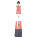Produktbild: Großer Leuchtturm aus Metall mit Solarfunktion H:150 cm, Gartendekoration