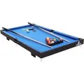 Produktbild: Cougar Mini Billardtisch Tragbar in Blau | Kleiner Pooltisch inkl. Zubehör | Indoor Pool/Billard für Kinder & Erwachsene | 118 x 64 x 12 cm - Blau