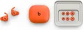 Produktbild: Apple Powerbeats Fit - Wireless Noise-Cancelling Workout Earbuds with Ultimate Secure Fit - Spark Orange (ME2M4ZM/A)