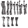 Produktbild: Corsair Premium Sleeved Netzteil Pro-Kabel-Set Typ4 (Generation 4-Serie) Weiß/Schwarz