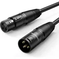 Produktbild: Ugreen AV130 XLR female to XLR male cable - 10m (black) (10 m, XLR) (20714)