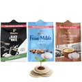 Produktbild: Tchibo Kaffeepadmix Probierset Vielfaltspaket, Feine Milde, BLACK&WHITE & Caffè Crema vollmundig, 108 Stück - 3x 36 Pads, nachhaltig, geeignet für Senseo Maschinen