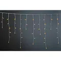 Produktbild: Konstsmide 2789-802 LED Eisregenvorhang, gefrostet, weiß,30V_Außentrafo, 400 bernsteinfarbene Dioden , weißes Kabel