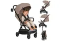 Produktbild: lionelo Kinder-Buggy BESS, (Kinderwagen + Becherhalter + Tragegurt), Auto-Folding/leicht/Liegeposition/PU-Räder/Federung/Halter