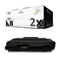 Produktbild: 2x Toner f�r Samsung SCX 2855 4824 4825 4828 f� MLT-D2092L MLT-2092L BLACK
